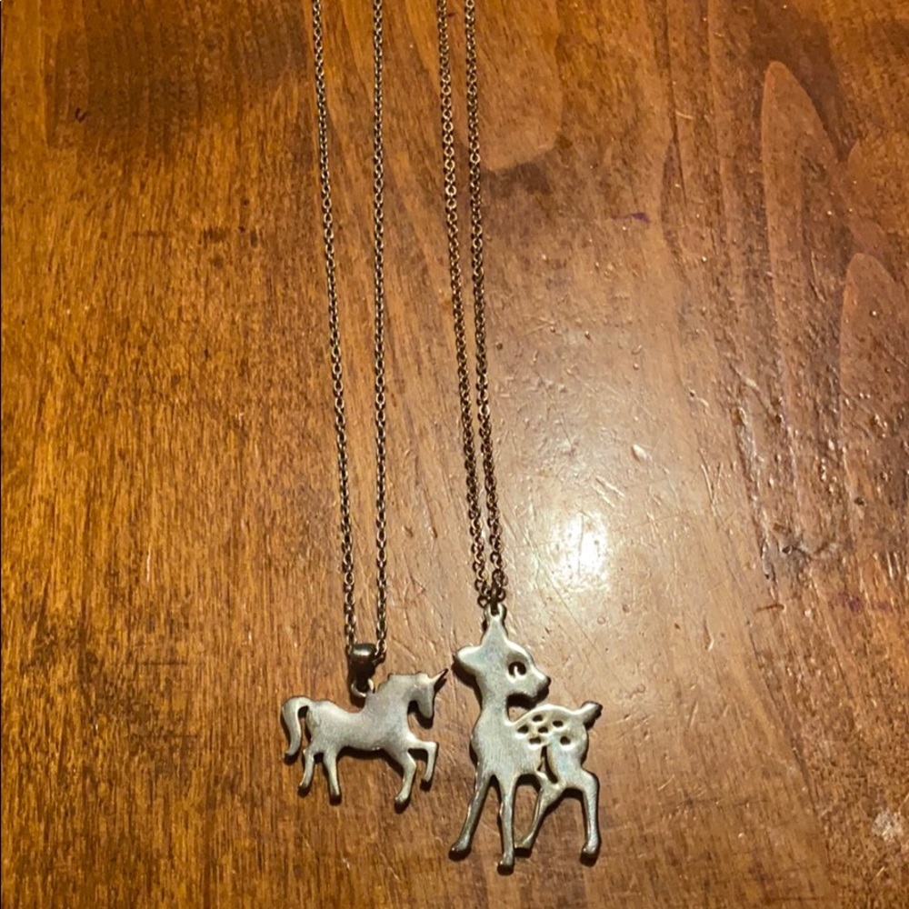 2 necklaces